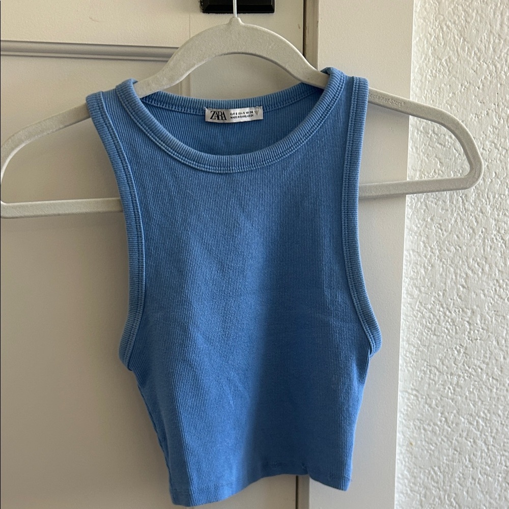 Zara Blue Tank